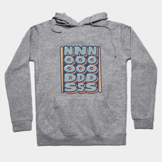 Noods 3x Retro Hoodie by bluzninja